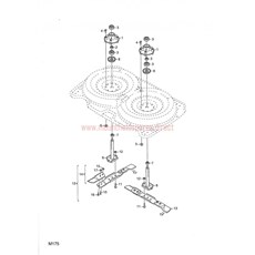 MOWER DECK 107 cm BLADES spare parts