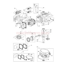 ENGINE-WBE0701 CYLINDER HEAD spare parts