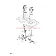 MOWER DECK 92 cm BLADES spare parts