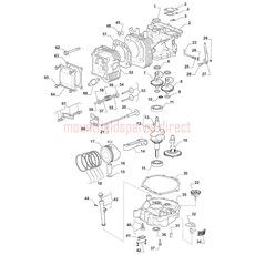 SERIES 7750 (TRE0801) CYL HEAD-DIPSTICK spare parts