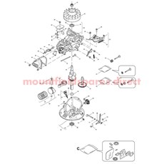 ENGINE-RS100 FLYWHEEL-BRAKE spare parts