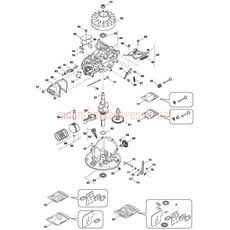 ENGINE RS100  FLYWHEEL-BRAKE spare parts