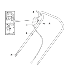 Handle, Upper Part spare parts