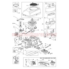 ENGINE-WM13/14 AIR FILTER spare parts