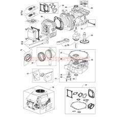 ENGINE-WM12 CYLINDER HEAD spare parts