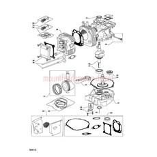 WM 12 GGP-ENGINE (2) spare parts