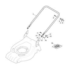 Handle, Lower Part spare parts