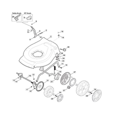 Deck and Height Adjusting spare parts