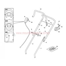 Handle, Upper Part spare parts