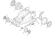 Deck and Height Adjusting spare parts