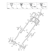 Handle, Upper Part spare parts