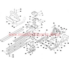 Cutting unit spare parts