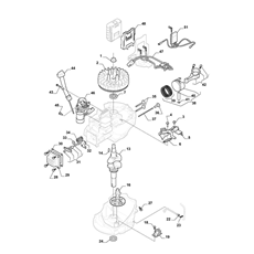 Engine - Piston, Crankshaft spare parts