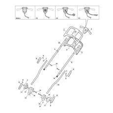 Mountfield Spare Parts for PRINCESS 42 294420063 M12 2018 model