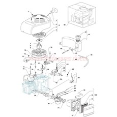 ENGINE-WBE0701 RECOIL-FUEL TANK spare parts