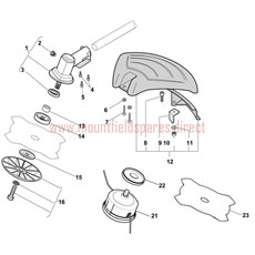 Gear case spare parts