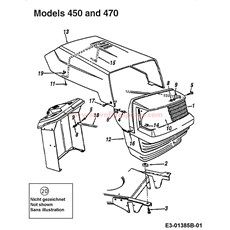 ENGINE HOOD O-STYLE spare parts