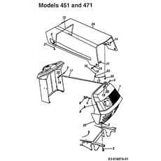 ENGINE HOOD 1-STYLE spare parts