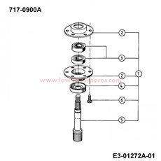 SPINDLE 717-0900A spare parts