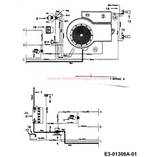 WIRING DIAGRAM SINGLE CYLINDER spare parts