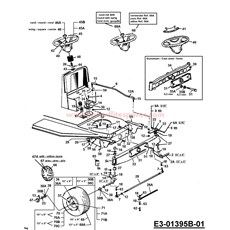 STEERING, FRONT WHEELS, PIVOT BAR spare parts