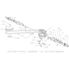 GEARBOX ASSEMBLY spare parts