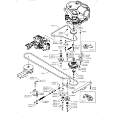 TRANSMISSION_BELTS & CLUTCH(from s/n 567583 to s/n 573371 from 2013 to 2013) spare parts