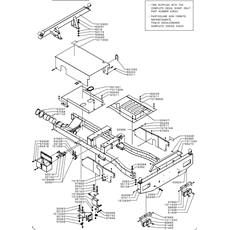 FRAME(from s/n 344001 to s/n 344032 from 2005 to 2006) spare parts