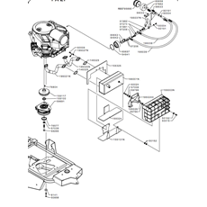 ENGINE B&S 8270 27 HP(from s/n 567583 to s/n 595848 from 2013 to 2015) spare parts