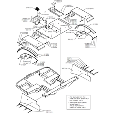 FRONT FENDERS(from s/n 564371 from 2012) spare parts