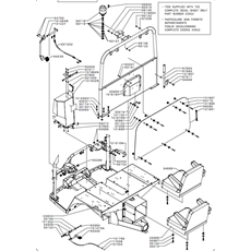 FRAME(from s/n 344033 from 2006) spare parts