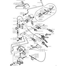 ACTIVE CLUTCH HANDLE (from sn 695940 to sn 704844 from 2020 to 2021) spare parts