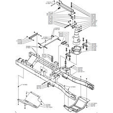 FRAME(from s/n 344520 from 2006) spare parts