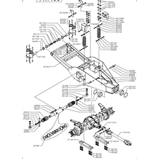 FRONT FRAME(from s/n 564371 to s/n 590106 from 2012 to 2015) spare parts