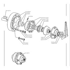 B& S IC8HP HONDA GX270 CLUTCH (from sn 228001 from 1996) spare parts