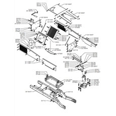 REAR FRAME STEEL PANELS(from s/n 564371 from 2012) spare parts