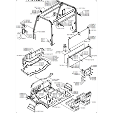 ROPS FRAME(from s/n 564371 from 2012) spare parts