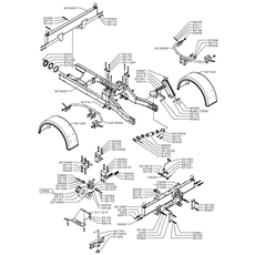 REAR FRAME(from s/n 564371 from 2012) spare parts