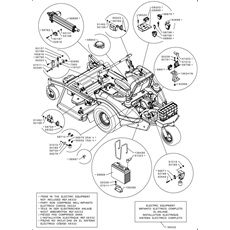 ELECTRIC EQUIPMENT(from s/n 609439 to s/n 687541 from 2016 to 2020) spare parts