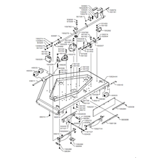 132 cm CUTTING DECK(from s/n 536089 from 2010) spare parts