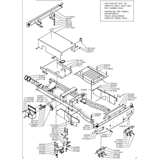 FRAME(from s/n 344501 to s/n 344519 from 2005 to 2006) spare parts