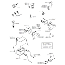 ELECTRIC EQUIPMENT(from s/n 536678 from 2010) spare parts