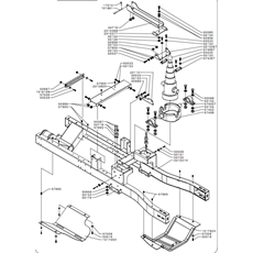 FRAME(from s/n 344033 from 2006) spare parts