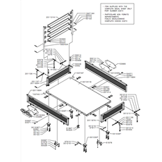 LOADING PLATFORM(from s/n 536678 from 2010) spare parts