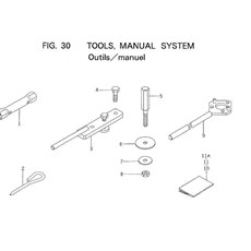 TOOL, MANUAL SYSTEM spare parts