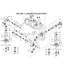 CASE(BEVEL)SYSTEM spare parts