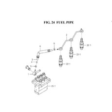 FUEL PIPE spare parts