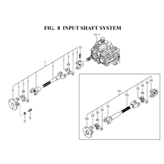 INPUT SHAFT SYSTEM (1728-120-0100) spare parts