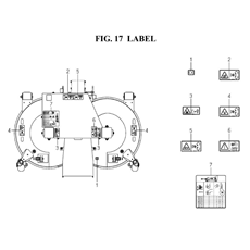 LABEL (8663-901A-0100) spare parts