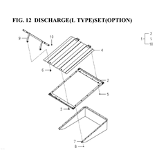 DISCHARGE (L TYPE)SET(8664-705Z-0100) spare parts